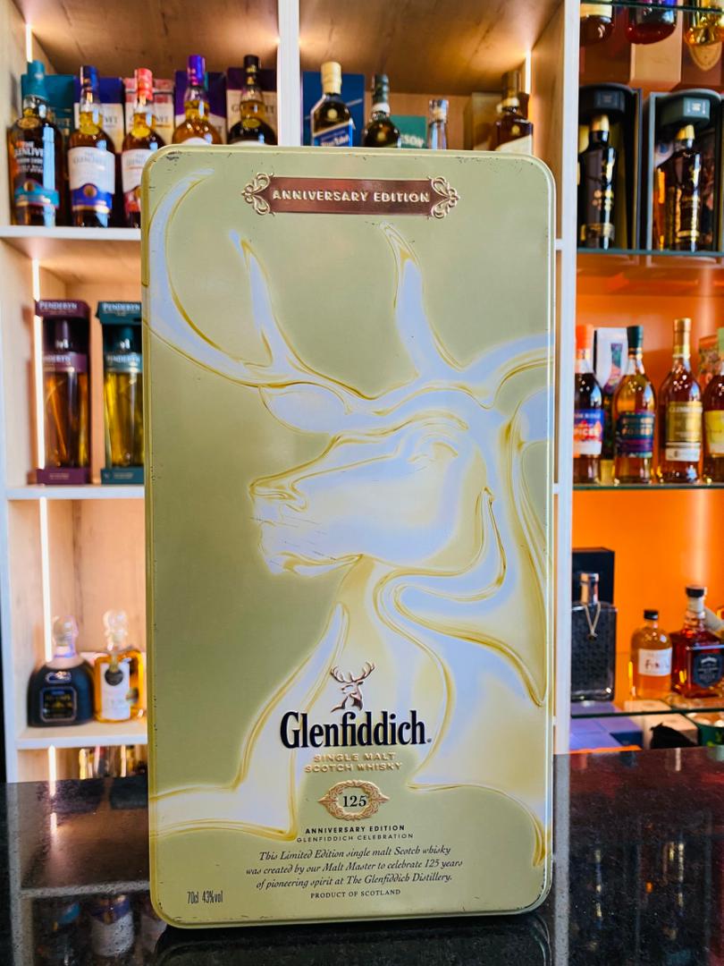 GLENFIDDICH 125TH ANNIVERSARY 750ml