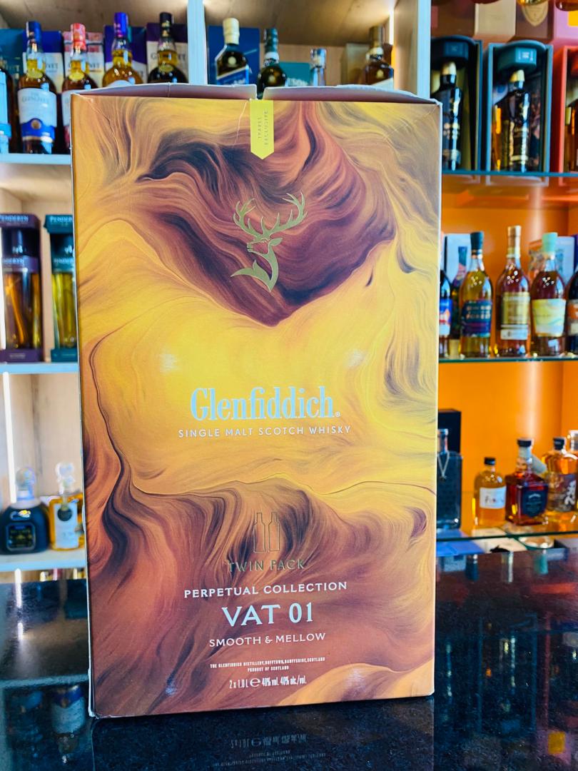 Glenfiddich VAT 01 Twin Pack 1000ml