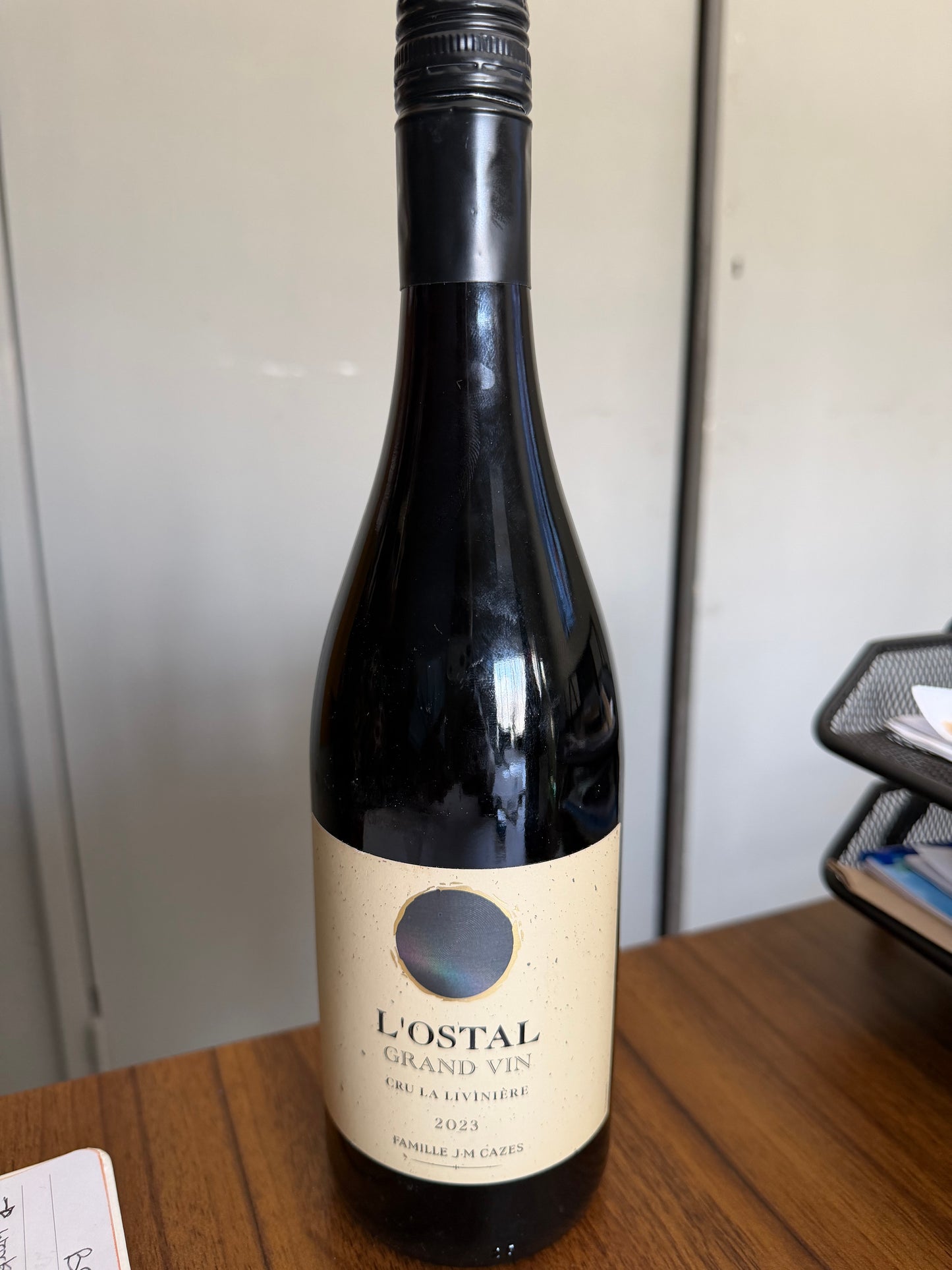 L'OSTAL GRAND VIN CRU LA LIVINIE'RE