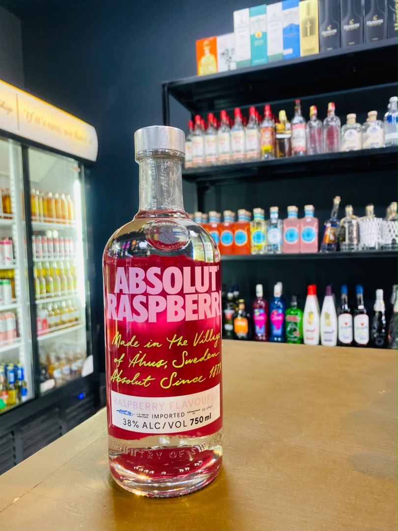 Absolut Raspberry Vodka 750ml