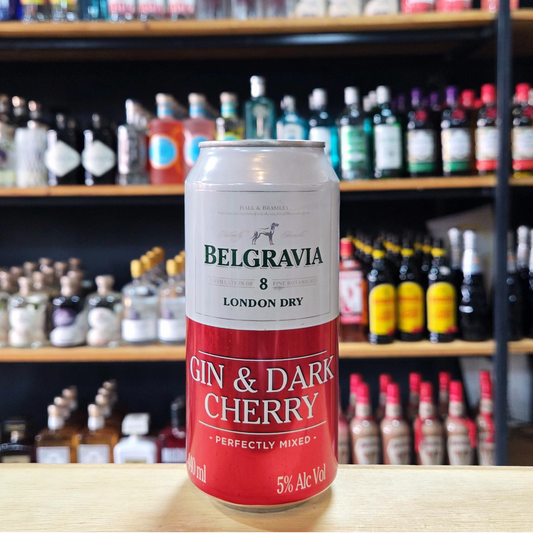 Belgravia Gin & Dark Cherry 440ml