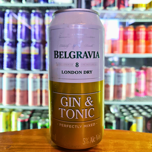 Belgravia Gin & Tonic 440ml