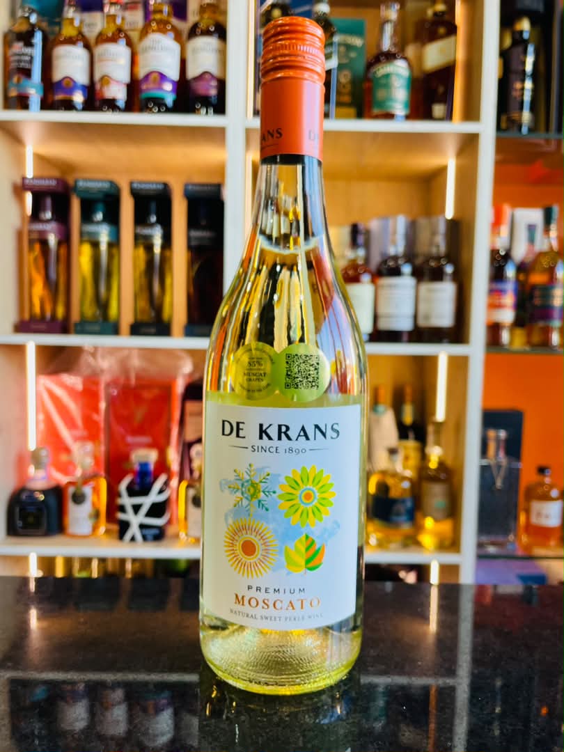 De Krans Moscato Sweet Perle Wine Red 750ml
