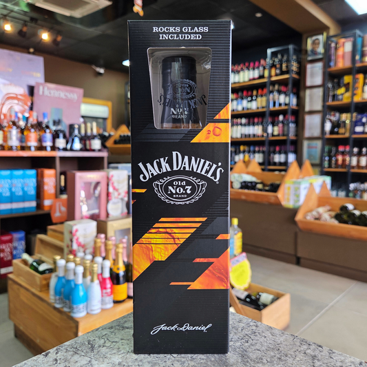 Jack Daniel's No.7 1 Glass Gift Pack 750ml