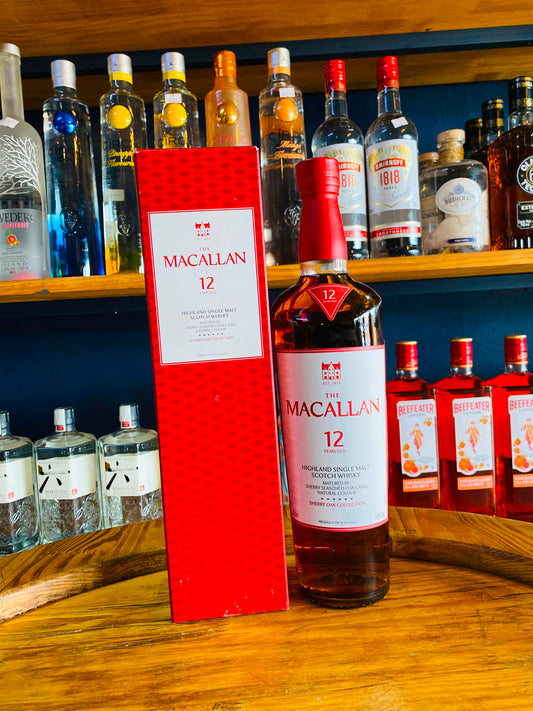 MACALLAN 12 YO SHEERY CASK WHISKY 750 MLS