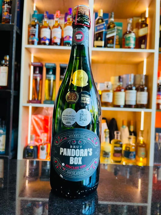 PANDORA'S BOX BISCUIT TIN SPARKLING 750M