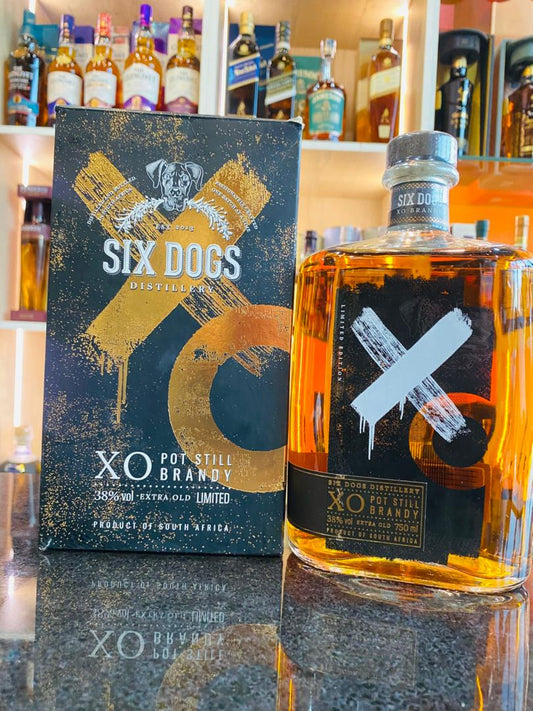 SIX DOGS XO BRANDY LTD EDITION 750ML