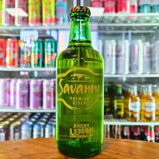 Savanna Dry Angry Lemon 330ml