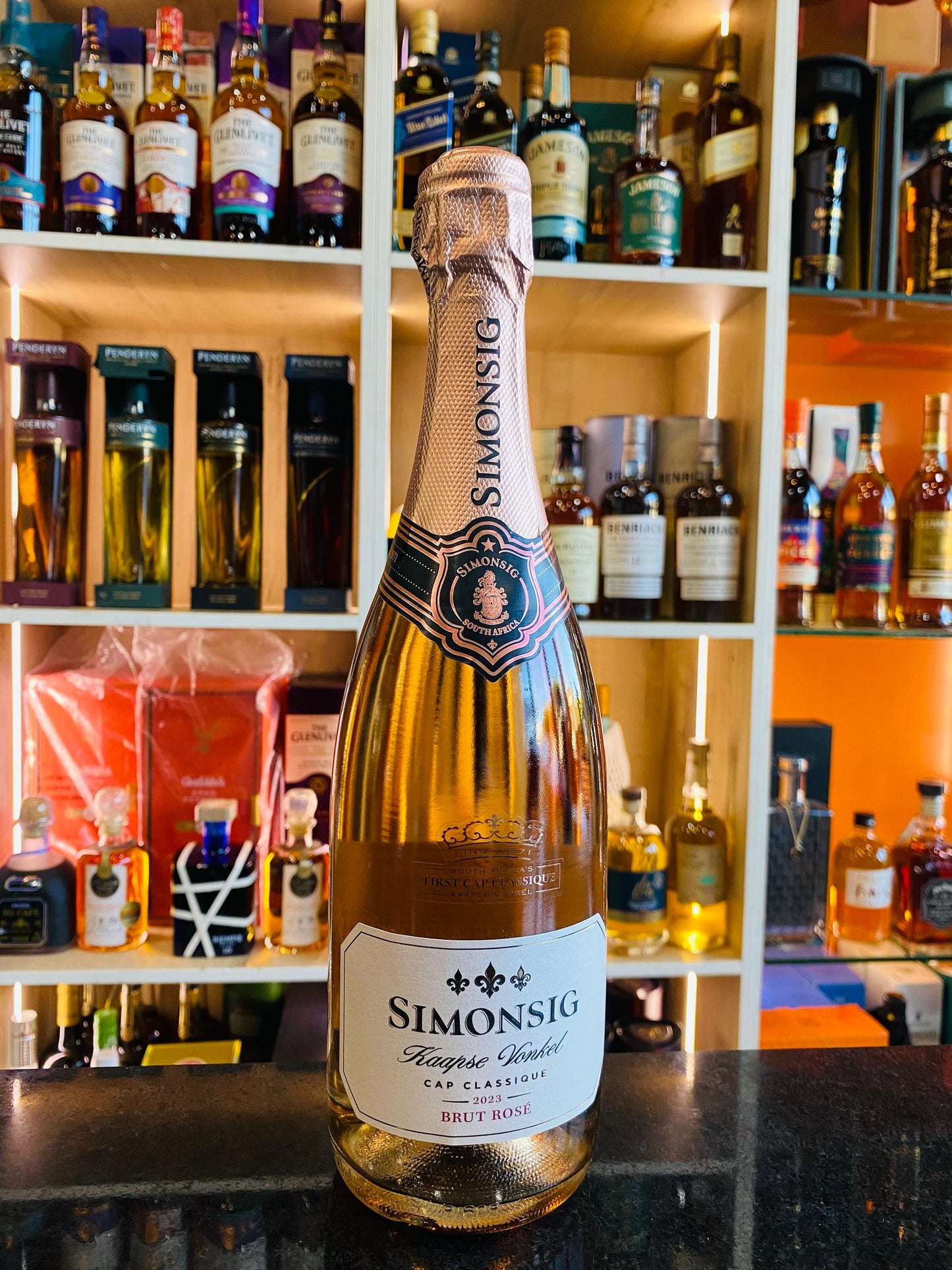 SIMONSIG kaapse vonkel Brut Rose