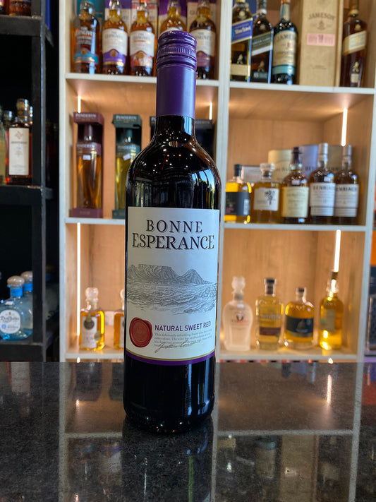 Bonne esperance natural sweet red 750mls